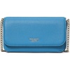image:imagekate spade new york Ava Pebbled Leather Flap Chain WalletBack to School Blues