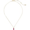 image:imagekate spade new york Boxed Signature Solitaire Studs and Pendant SetRubyGold