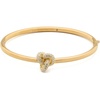 image:imagekate spade new york Double Knot Pave Hinged BanglePave Gold