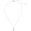 Cream/Silver Pendant