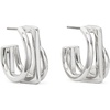 image:imagekate spade new york Geo Pop Stacked HoopsSilver