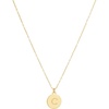 image:imagekate spade new york Gold Initial Mini PendantGold C