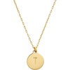 image:imagekate spade new york Gold Initial Mini PendantGold T
