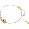 image:imagekate spade new york Interlink BraceletGold Clear