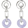 image:imagekate spade new york Interlock Linear EarringsLight PurpleSilver
