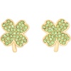 image:imagekate spade new york Lucky Charm EarringsGreenGold Clover