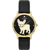 image:imagekate spade new york Metro Womens Watch with Stainless Steel Bracelet or Leather Band Novelty Womens WatchGoldBlack Bulldog