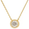Clear/Gold Round
