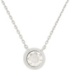 Clear/Silver Round