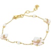 image:imagekate spade new york Precious Pansy BraceletWhite MultiGold