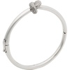 image:imagekate spade new york Sailors Knot Hinge BangleClearSilver Pave