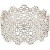 image:imagekate spade new york Spade Flower Lace Statement BangleSilver