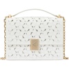 image:imagekate spade new york Womens Deco Leather Flap Chain CrossbodyTrue White