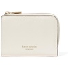 image:imagekate spade new york womens Ava Pebbled Leather Zip Bifold WalletColorblocked Parchment Multi