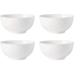 image:imageKate Spade New York Blossom Lane 4Piece Bowl Set 405 LB WhiteSoupCereal Bowls  Set of 4