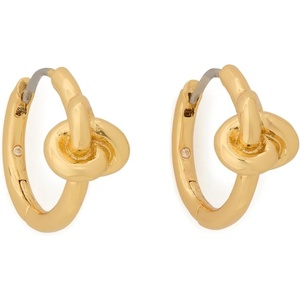 image:imageKate Spade New York Boxed Double Knot HuggiesGold Huggies