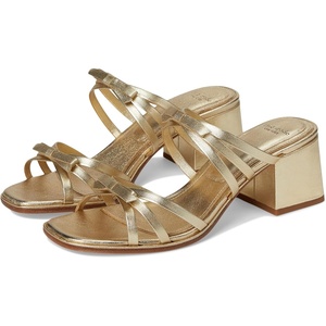 image:imagekate spade new york Carolina Block Heel SandalPale Gold