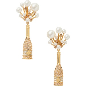 image:imagekate spade new york Cheers to That Drop Earrings ChampagneGold One Size