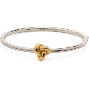 image:imagekate spade new york Double Knot Pave Hinged BangleSilverGold