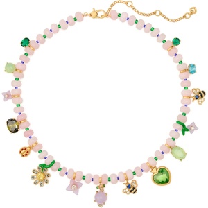 image:imagekate spade new york Garden Friends NecklaceMulti Charm