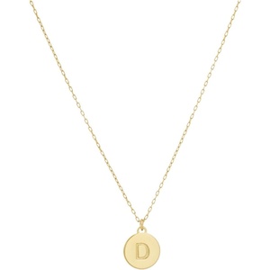 image:imagekate spade new york Gold Initial Mini PendantGold D