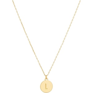 image:imagekate spade new york Gold Initial Mini PendantGold L