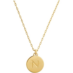 image:imagekate spade new york Gold Initial Mini PendantGold N