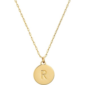 image:imagekate spade new york Gold Initial Mini PendantGold R