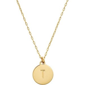 image:imagekate spade new york Gold Initial Mini PendantGold T