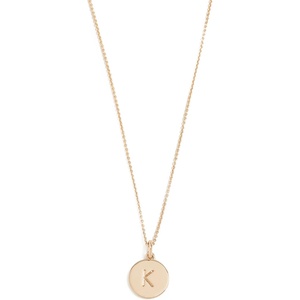image:imagekate spade new york Gold Initial PendantGold K