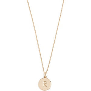 image:imagekate spade new york Gold Initial PendantGold R