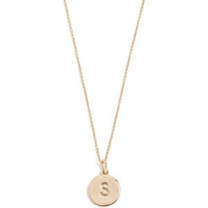 image:imagekate spade new york Gold Initial PendantGold S