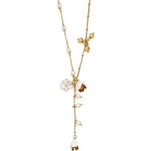 image:imagekate spade new york Golden Bloom Y NecklaceWhite