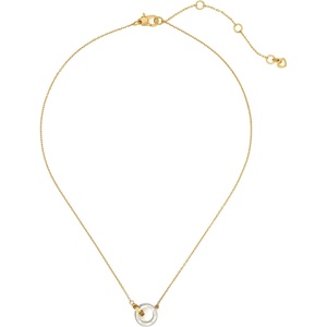 image:imagekate spade new york Interlink PendantClearTwo Tone