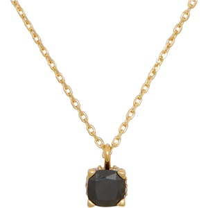 image:imagekate spade new york Little Luxuries 6mm Square Pendant Jet One Size