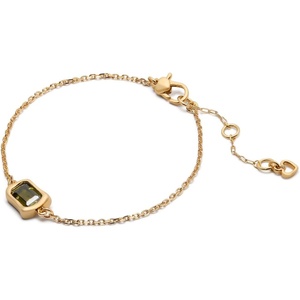 image:imagekate spade new york Molten Glass Solitaire BraceletGreenGold