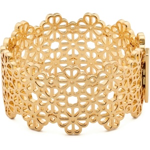 image:imagekate spade new york Spade Flower Lace Statement BangleGold