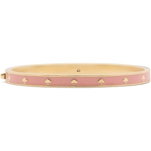 image:imagekate spade new york Spot Everyday Spade Thin Enamel Hinged BanglePink Hinged