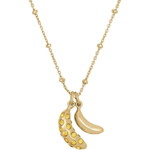 image:imagekate spade new york Summer Daze Pendant NecklaceLight Topaz Banana