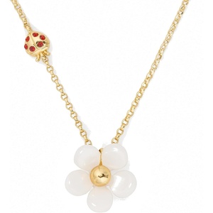 image:imagekate spade new york Summer Daze Pendant NecklaceWhite Flower