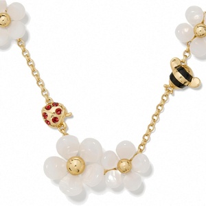 image:imagekate spade new york Summer Daze Pendant NecklaceWhite Scatter Flower