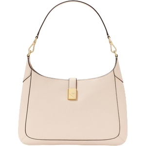 image:imagekate spade new york Womens Deco Pebbled Leather HoboMilk Glass