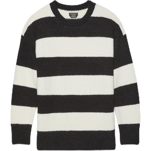image:imagekate spade new york Womens Striped SweaterBlackCream