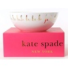 image:imagekate spade new york Arbor Village 9in Round Serving Bowl White amp Gold