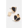 image:imagekate spade new york Heritage Spade Small Heart StudsBlack