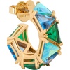 image:imagekate spade new york Shine Me Up EarringsGreen Multi Huggies