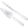 image:imageKate Spade Bridal Personalized Grace Ave Wedding Cake Knife and Server Set Custom Engraved Wedding Cake Cutting Set Gifts and Accessories for Bride and Groom