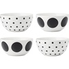 image:imageKate Spade New York Dot Assorted AllPurpose Bowls Set Of 4 470 White