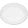 image:imageKate Spade New York Larabee Road Platinum Accent Plate 105 LB MetallicOval Platter  Small