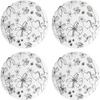 image:imagekate spade new york Garden Doodle SoupCereal Bowl Set of 4 WhiteAccent Plates  Set of 4